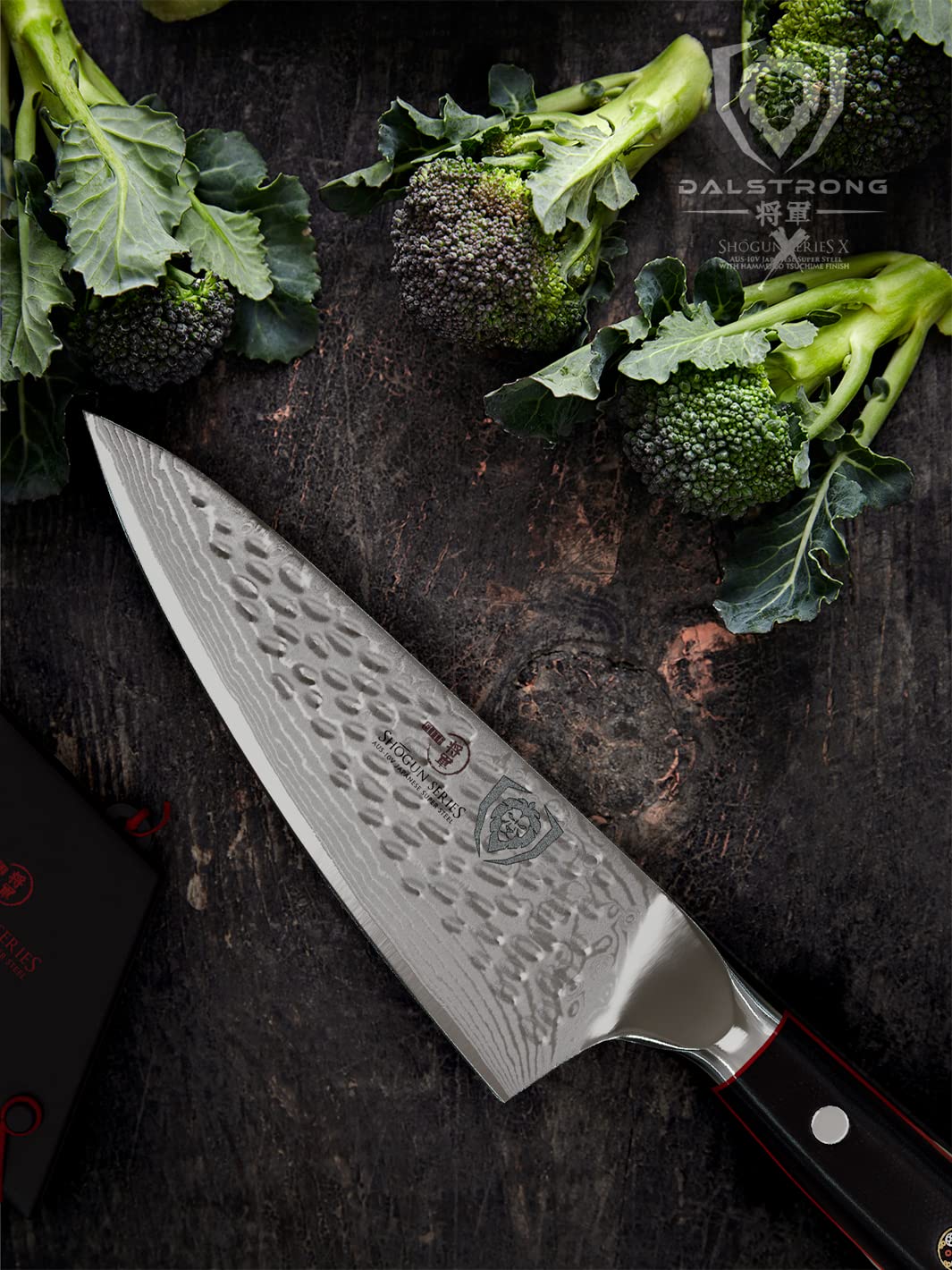 Funda incluida para almacenamiento seguro del cuchillo Dalstrong