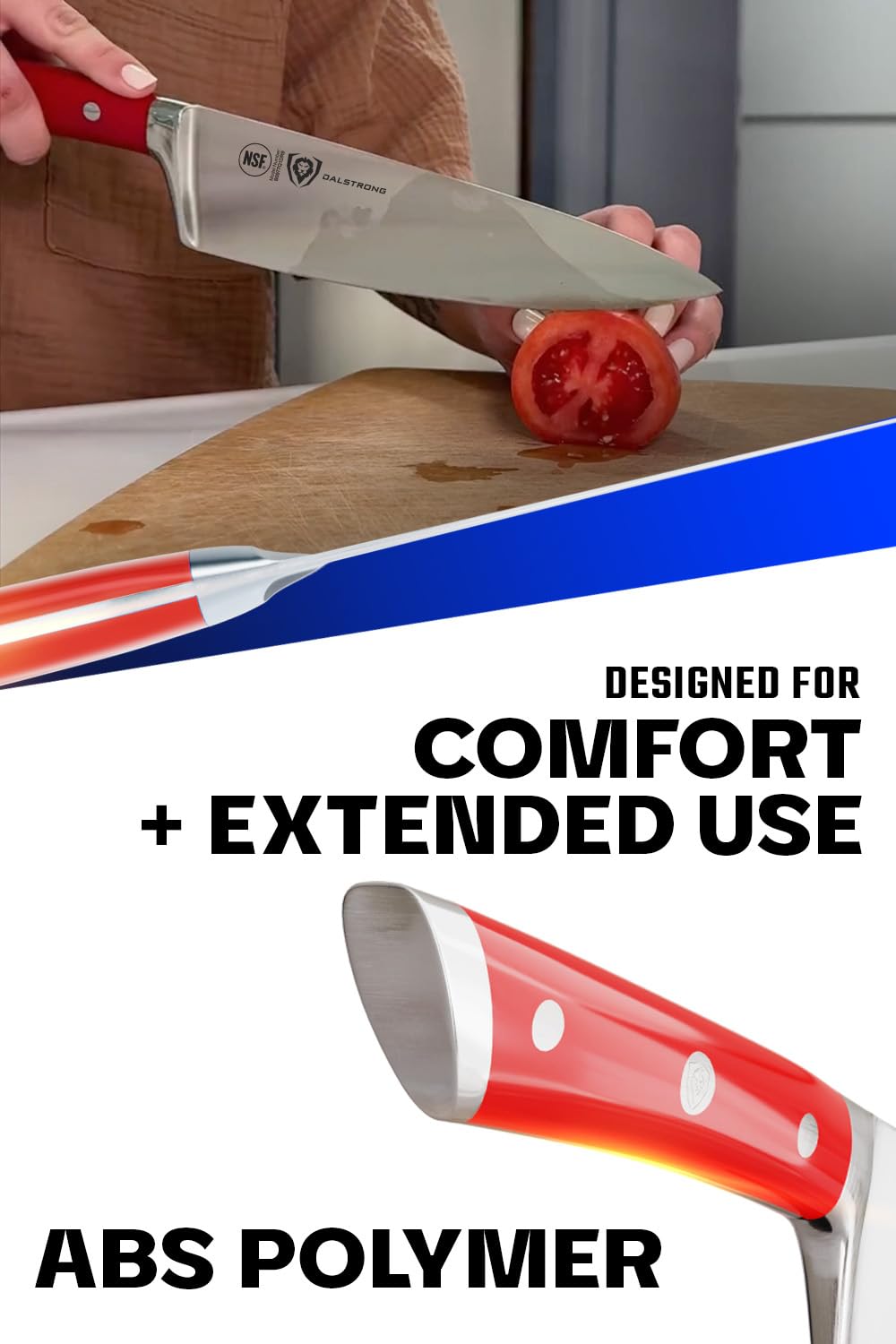 Dalstrong Gladiator, diseño premiado que luce en cocinas.