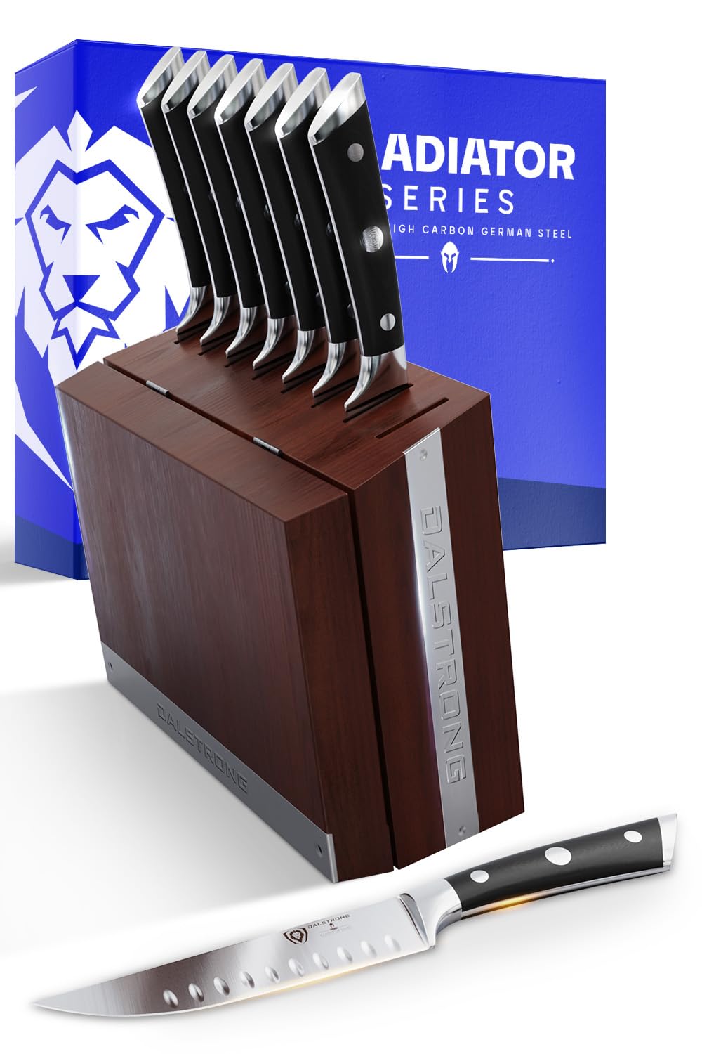 Cuchillo de chef Dalstrong Gladiator Elite, hoja de 5 pulgadas para cortes precisos
