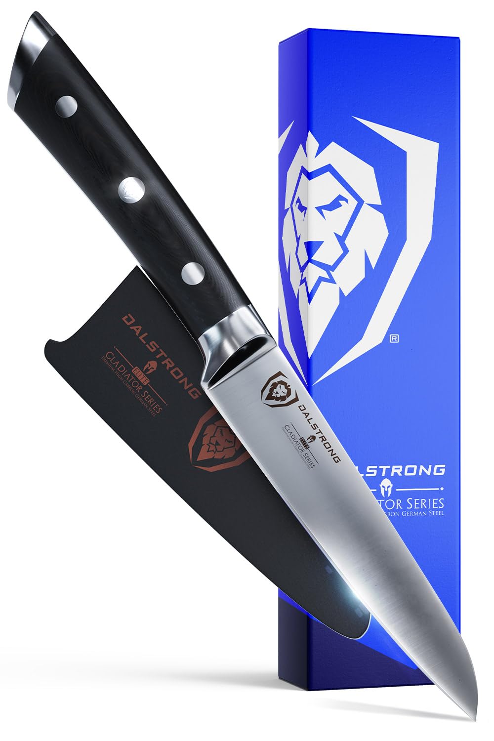 Cuchillo pelador Dalstrong 3,5 pulgadas con filo de precisión.
