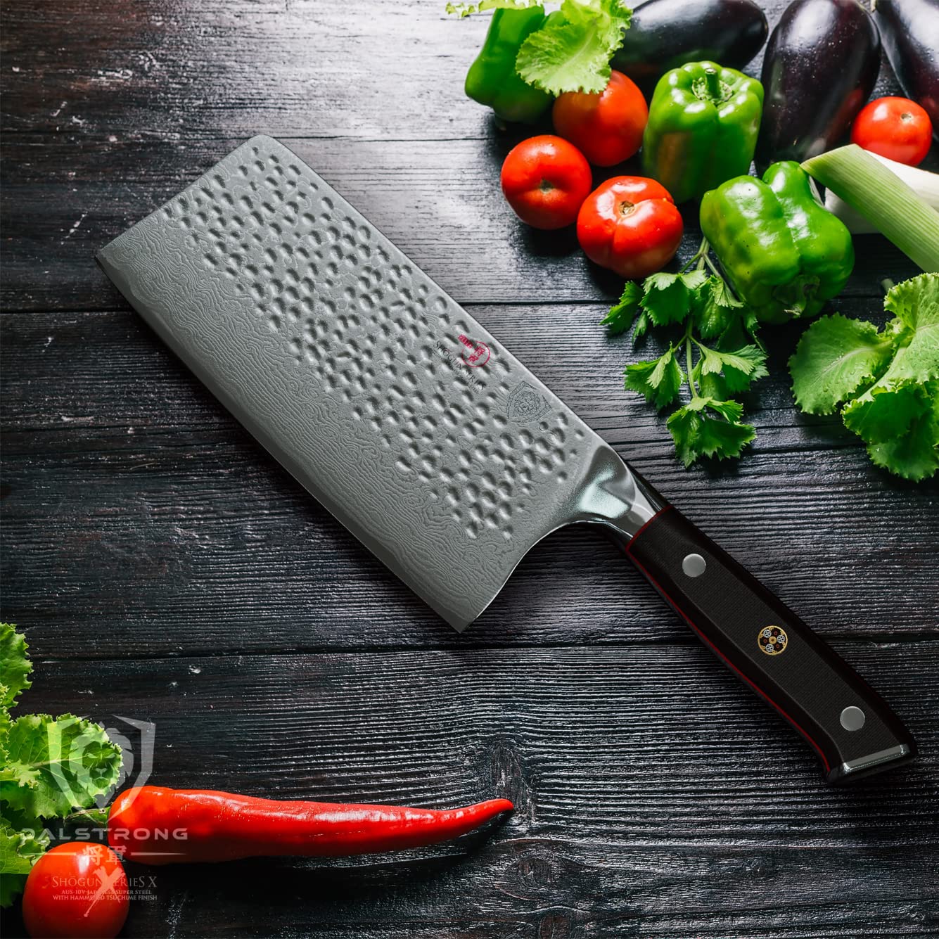 Funda incluida para almacenamiento seguro y transporte del cuchillo Dalstrong.