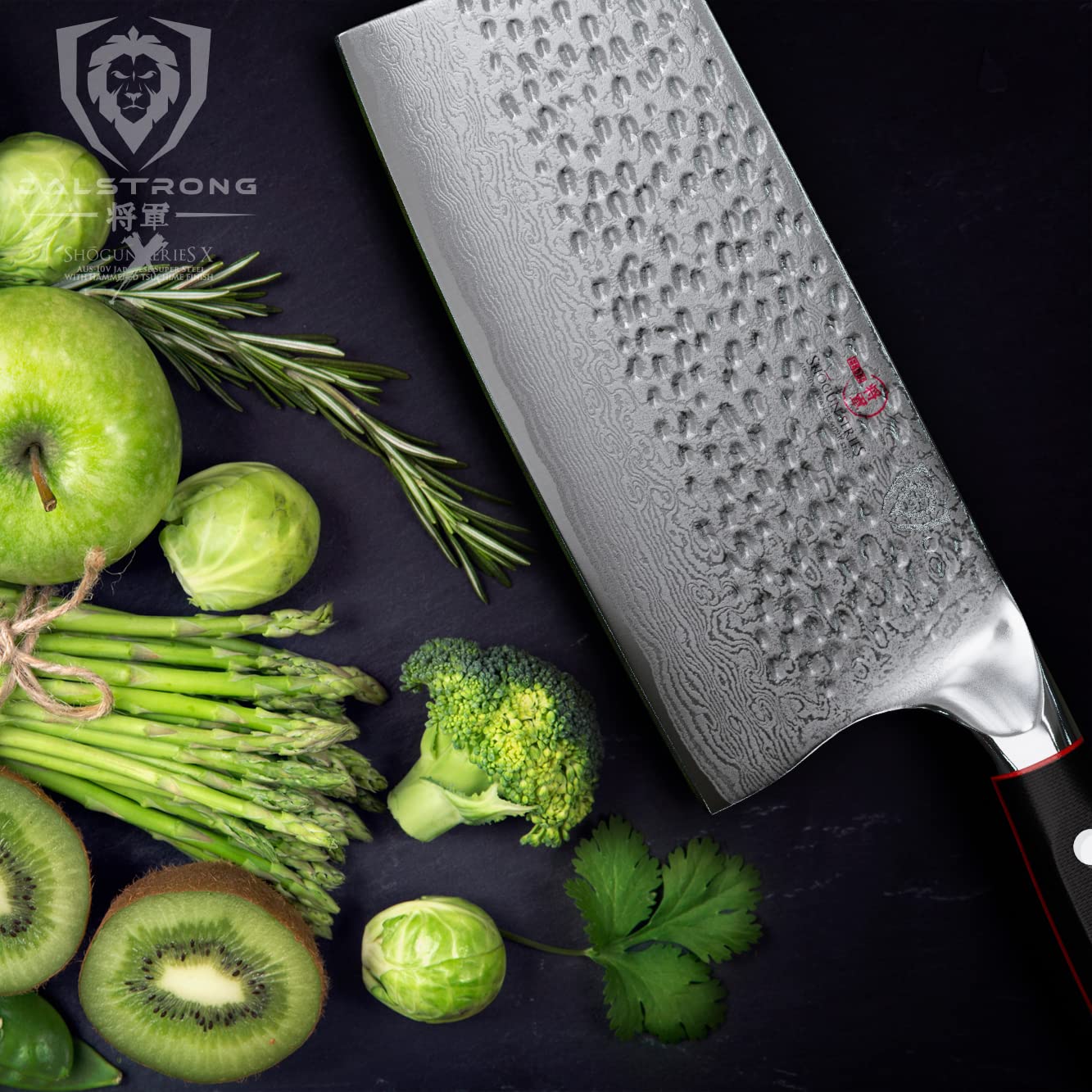 Dalstrong cuchillo picador 7 pulgadas con mango ergonómico de G-10 para control cómodo.