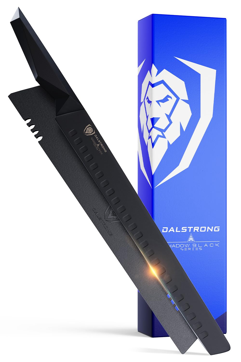 Dalstrong cuchillo rebanador de 12 pulgadas para cortes uniformes en carnes