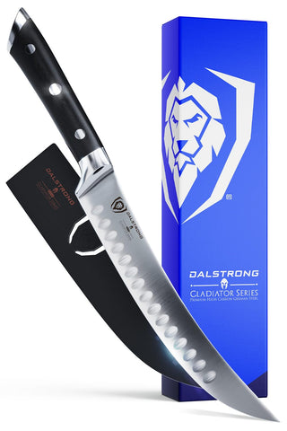 Cuchillo Dalstrong rompecarne 8 pulgadas, precisión Gladiator Series para cortes limpios