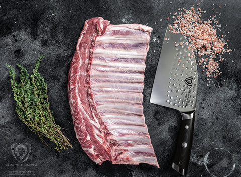 Dalstrong cuchillo serbio, certificado NSF, garantiza higiene y seguridad en la cocina.