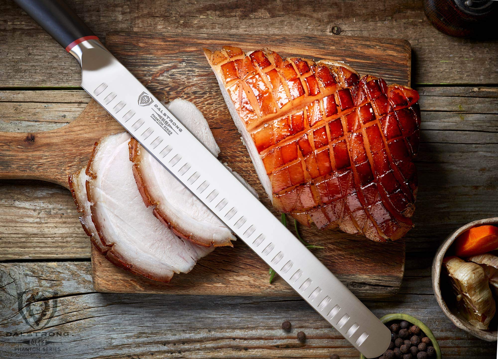 Dalstrong cuchillo serrar: filo que retiene el borde para largas sesiones