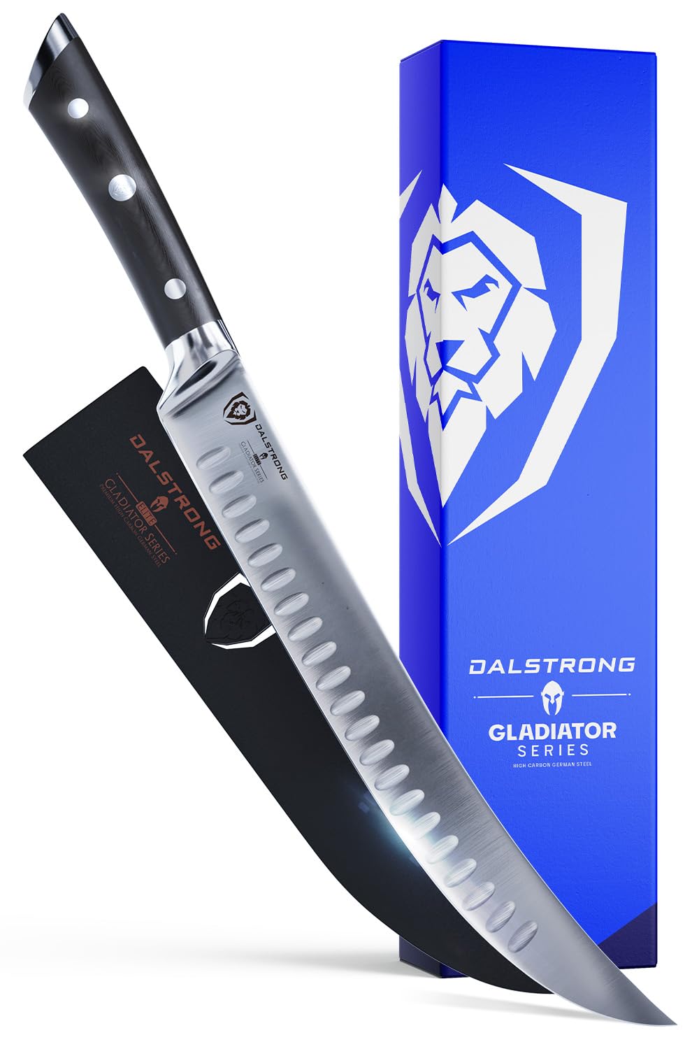 Cuchillo Dalstrong Gladiator Elite de 10 pulgadas para deshuesar con precisión.