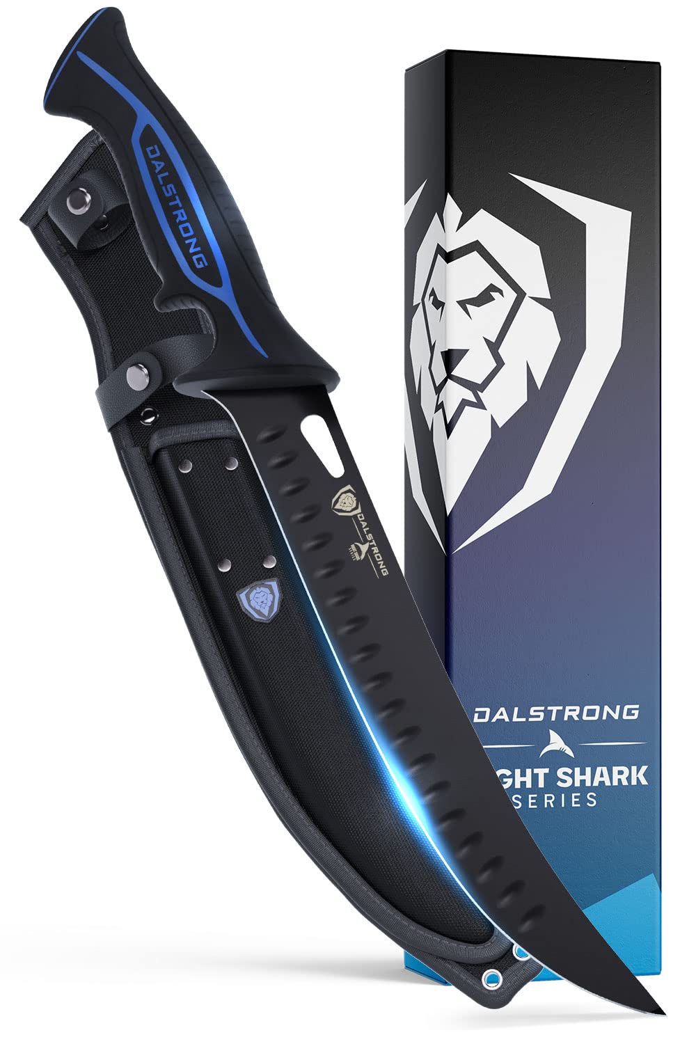 Dalstrong Night Shark 10” cuchillo despiece carne, corte preciso y controlado