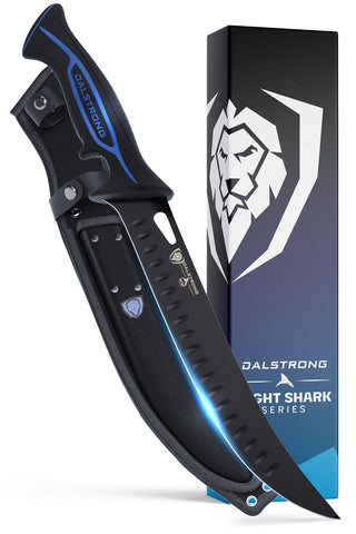 Dalstrong Night Shark 10” cuchillo despiece carne, corte preciso y controlado