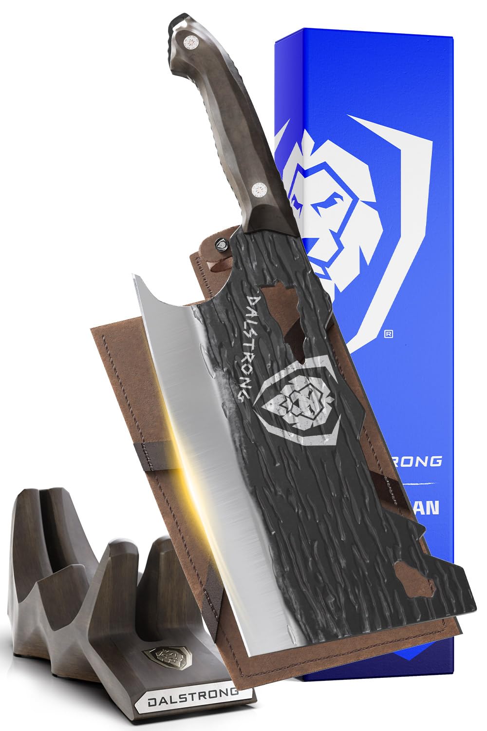 Dalstrong Obliterator: cuchillo de 9 pulgadas listo para cortar verduras y carnes.