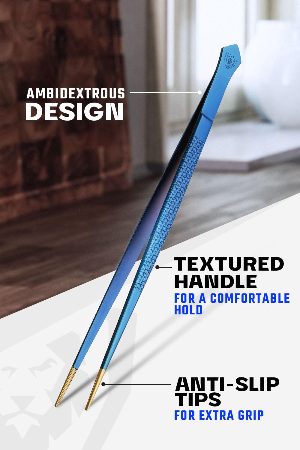 Dalstrong pinzas diseño ambidiestro: cómodo para diestros e zurdos.