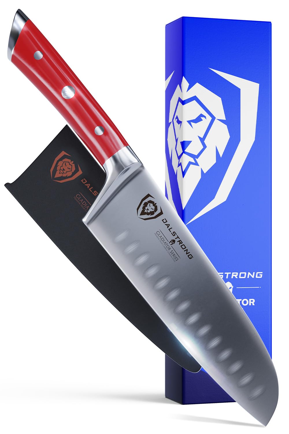 Dalstrong Santoku de 7 pulgadas con hoja de alto carbono para cortes precisos