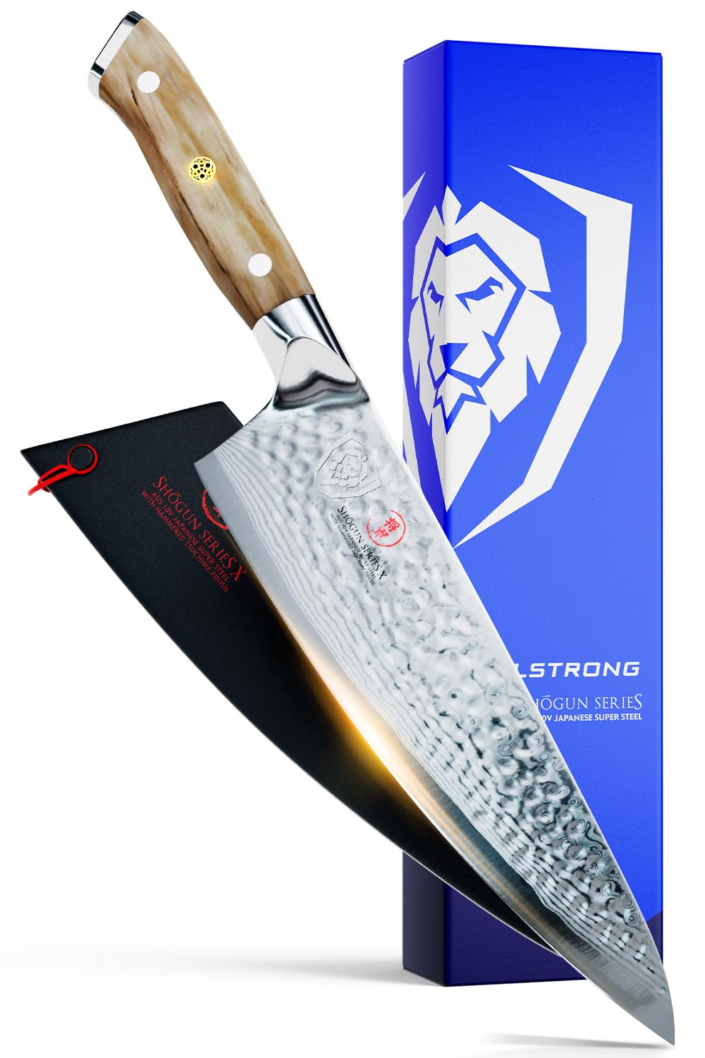 Dalstrong Shogun cuchillo de 8 pulgadas con filo preciso para cortes profesionales