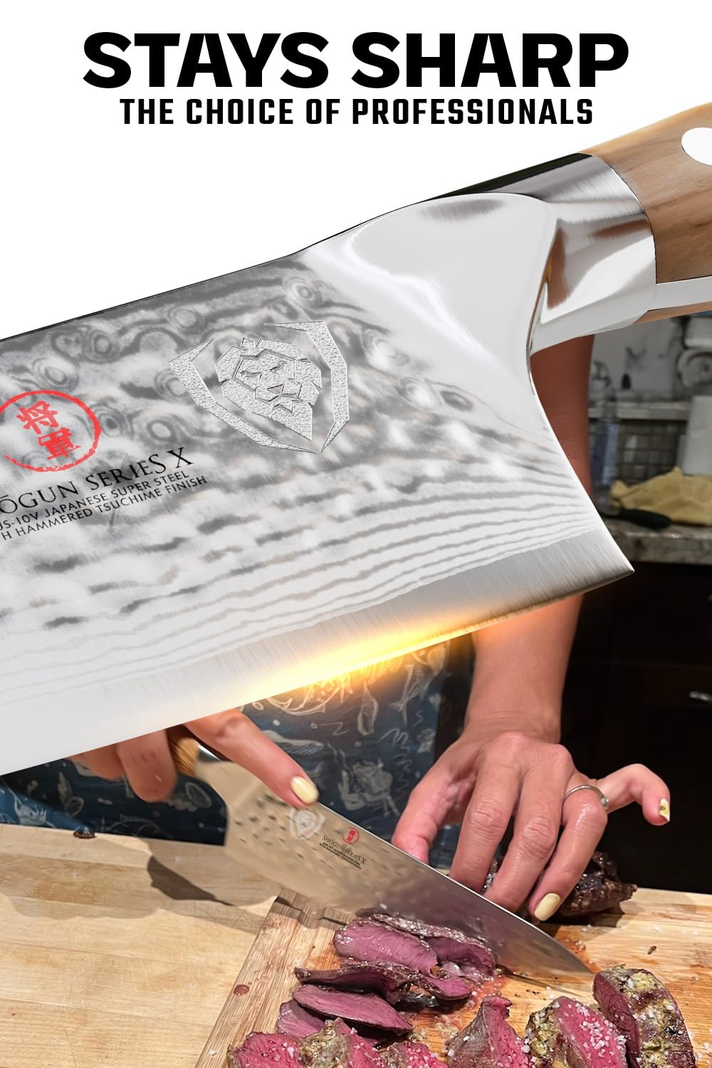 Dalstrong Shogun hoja damasco 67 capas para cortes lisos