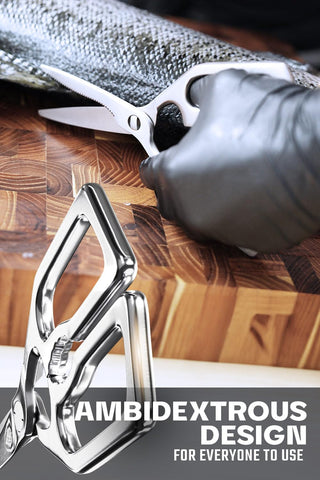 Tijeras Dalstrong para pizza y pan con control preciso.