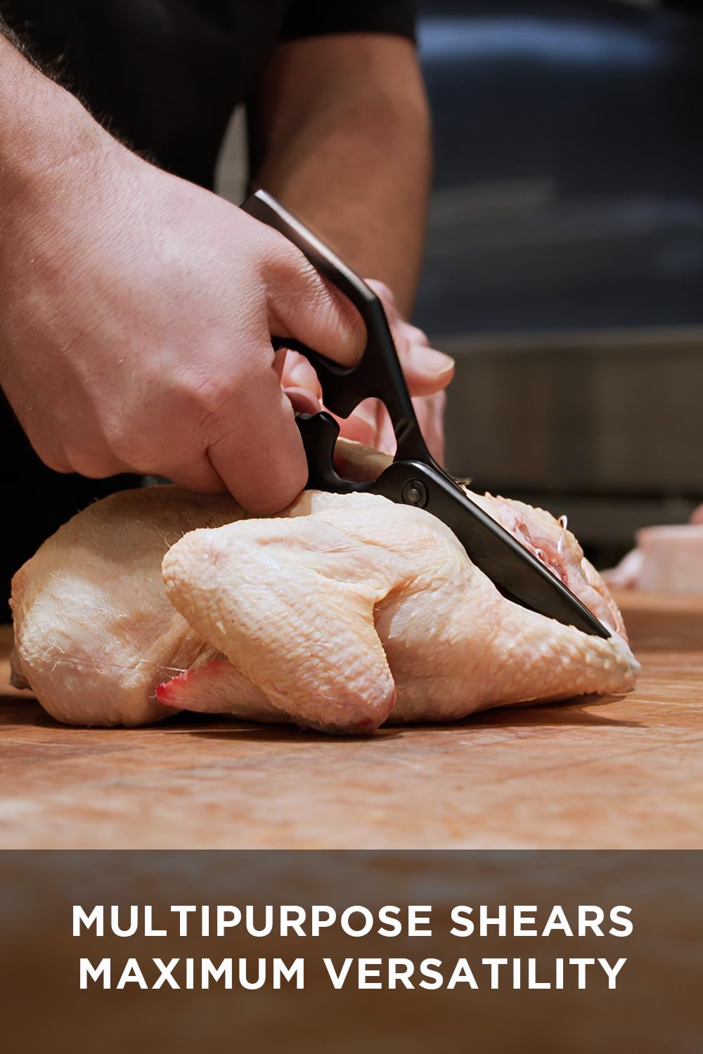Dalstrong tijeras para pollo: corte limpio y eficiente.