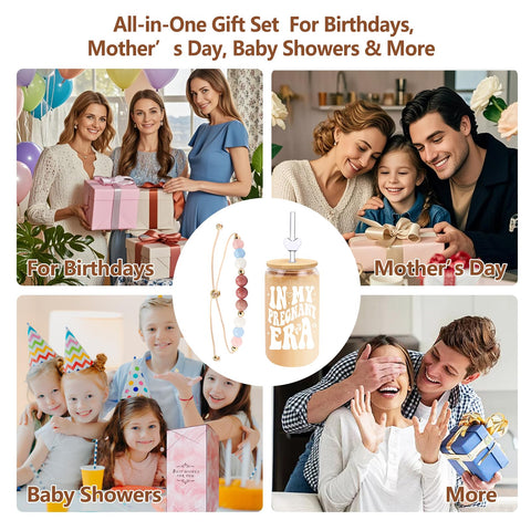 DAMCONME conjunto-regalo-embarazo, regalo conmemorativo para anuncios y fiestas de bienvenida