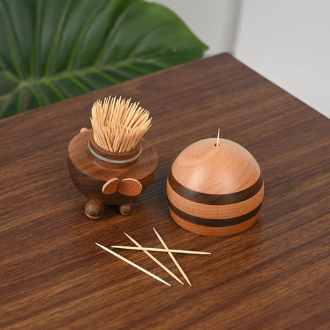 Damuzhi dispensador de palillos abeja en detalle: calidad de fabricación.