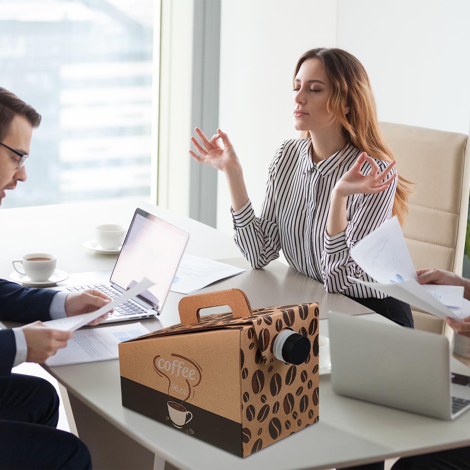 Dandat caja con asa robusta facilita mover entre espacios