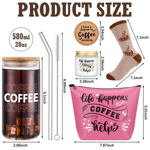 Vaso Dandat de vidrio borosilicato, elegante y duradero para bebidas heladas.