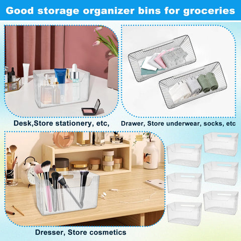 Danhmao organizador plástico transparente para despensa y cocina.
