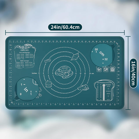 DANIA & DEAN uso multifuncional como base para masas y mantel protector.