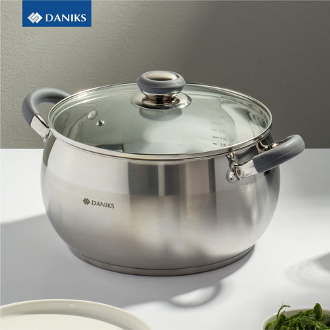 Daniks olla de 7 cuartos, capacidad ideal para guisos grandes.