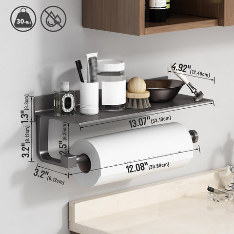 Danpoo instalación en pared con adhesivo y tornillo para cualquier hogar