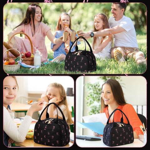 Dansydaisy interior aislante con forro de aluminio para mantener la comida fresca.