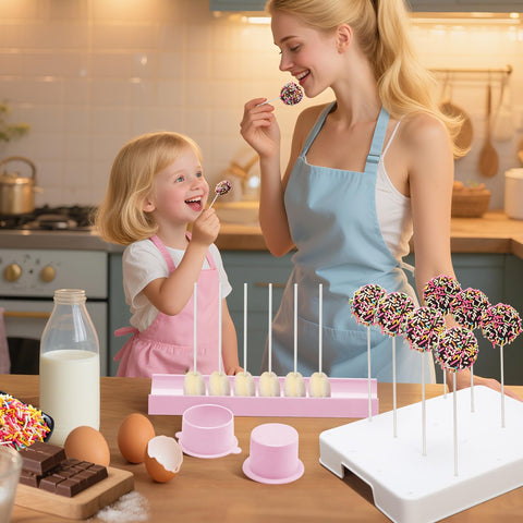 Daofvor kit moldes para pops de pastel, solución completa