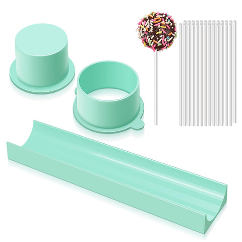 Daofvor molde redondo para bolas de pastel, porciones uniformes para fiestas.