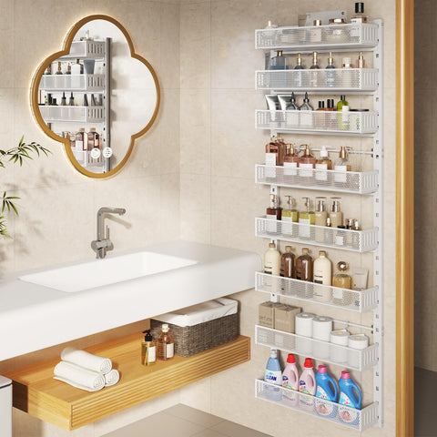 DAOTENGQL Almacenaje para lavandería y baño con acceso rápido.