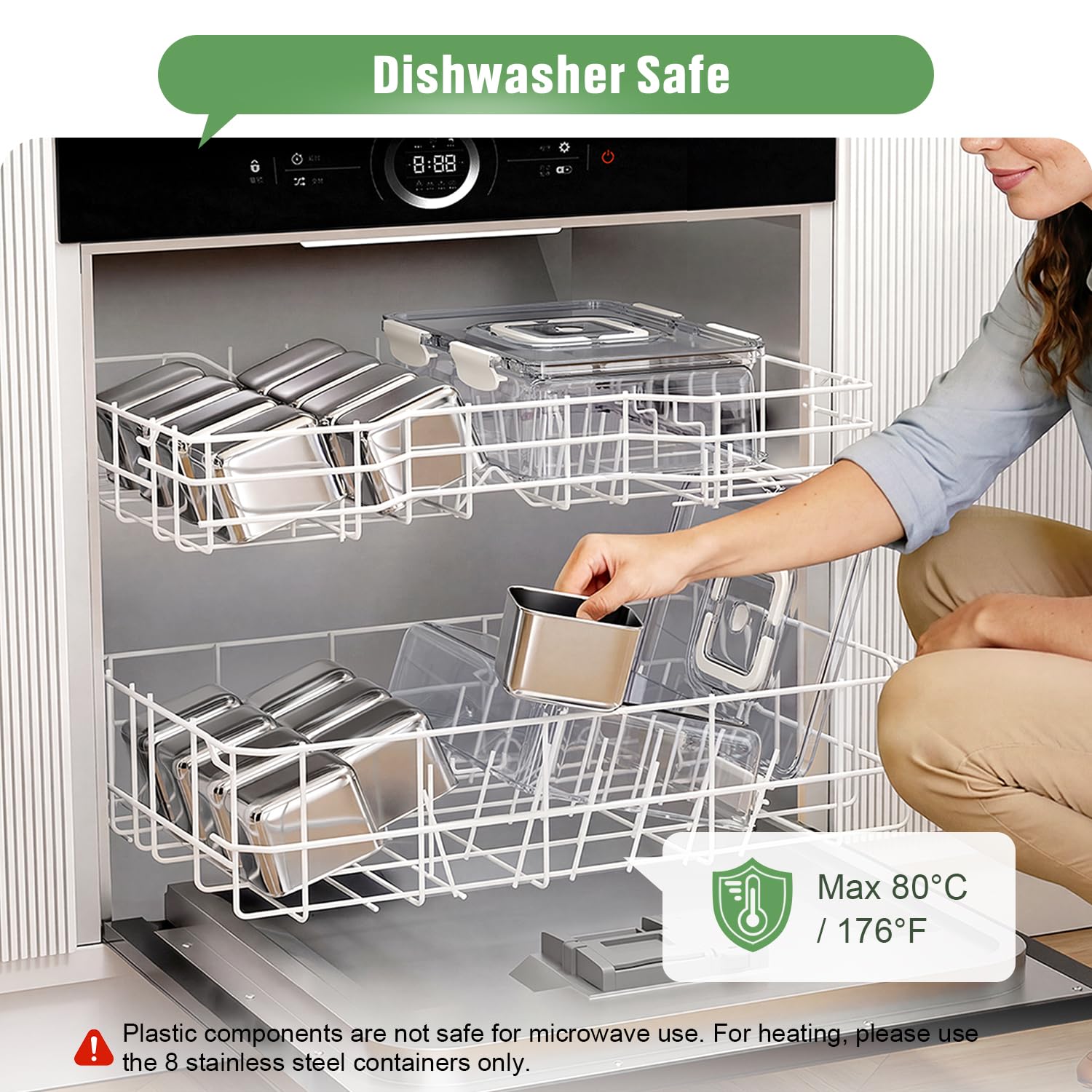daotengql caja snackle asa plegable para llevar a cualquier lugar.