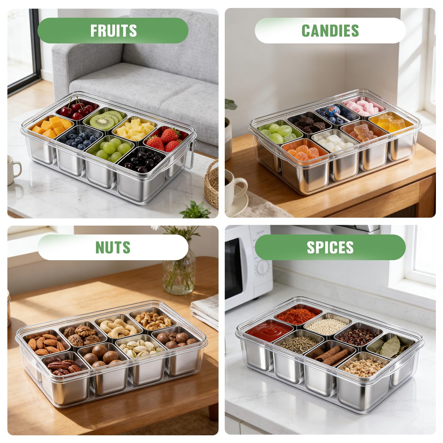 daotengql caja snackle apta para lavavajillas hasta 80 grados.