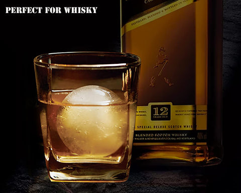 DAPOWER bolas hielo esfericas para cócteles, añaden elegancia a tus bebidas.