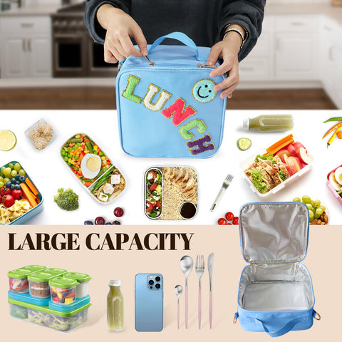 Dark Swan Lunchbag con tres formas de llevar, versátil para uso diario