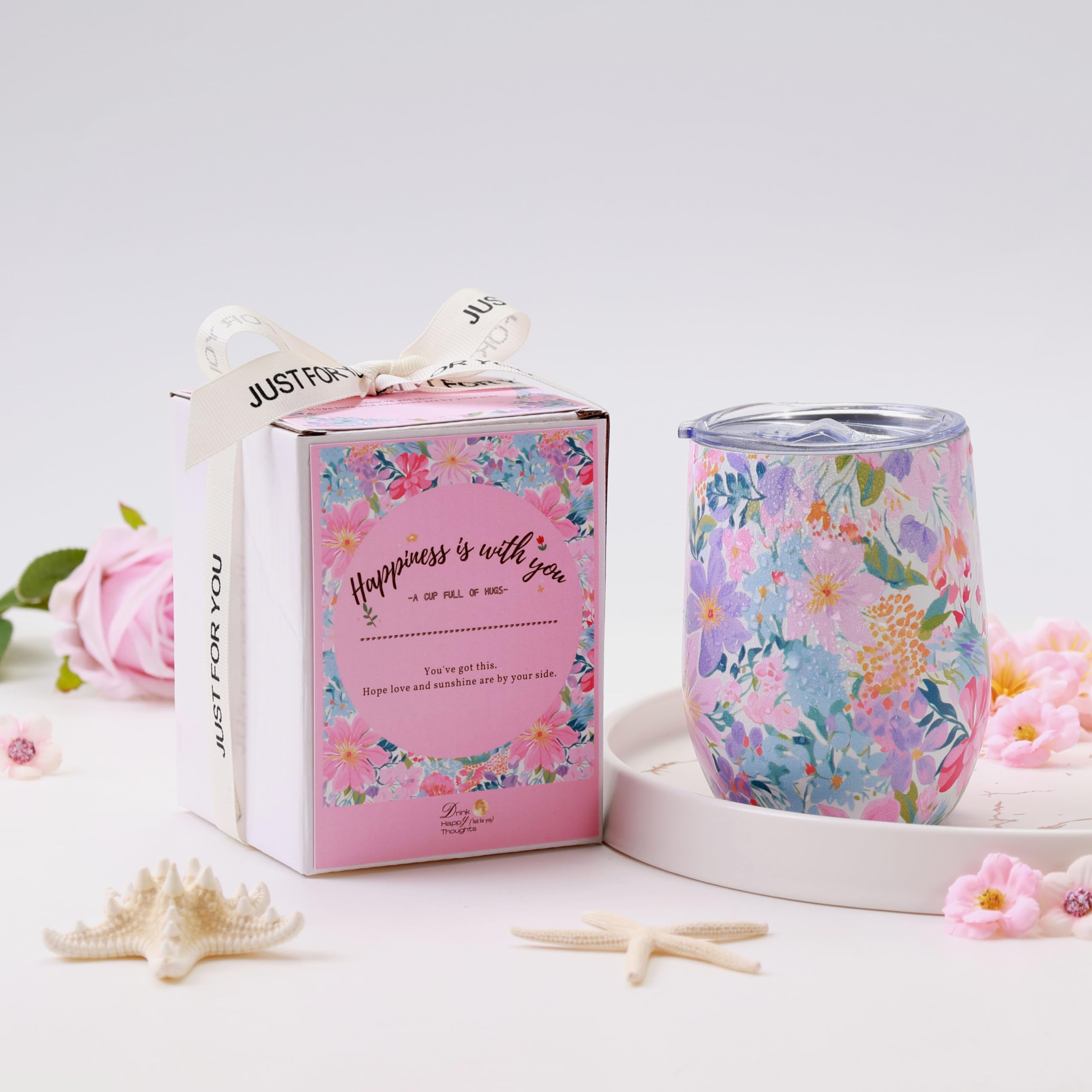 Darleneworld tumbler para cafe o vino, comodidad de mano