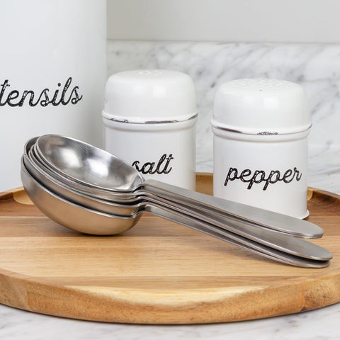 Darware: cucharas de 1/3 taza para medir porciones con precisión.