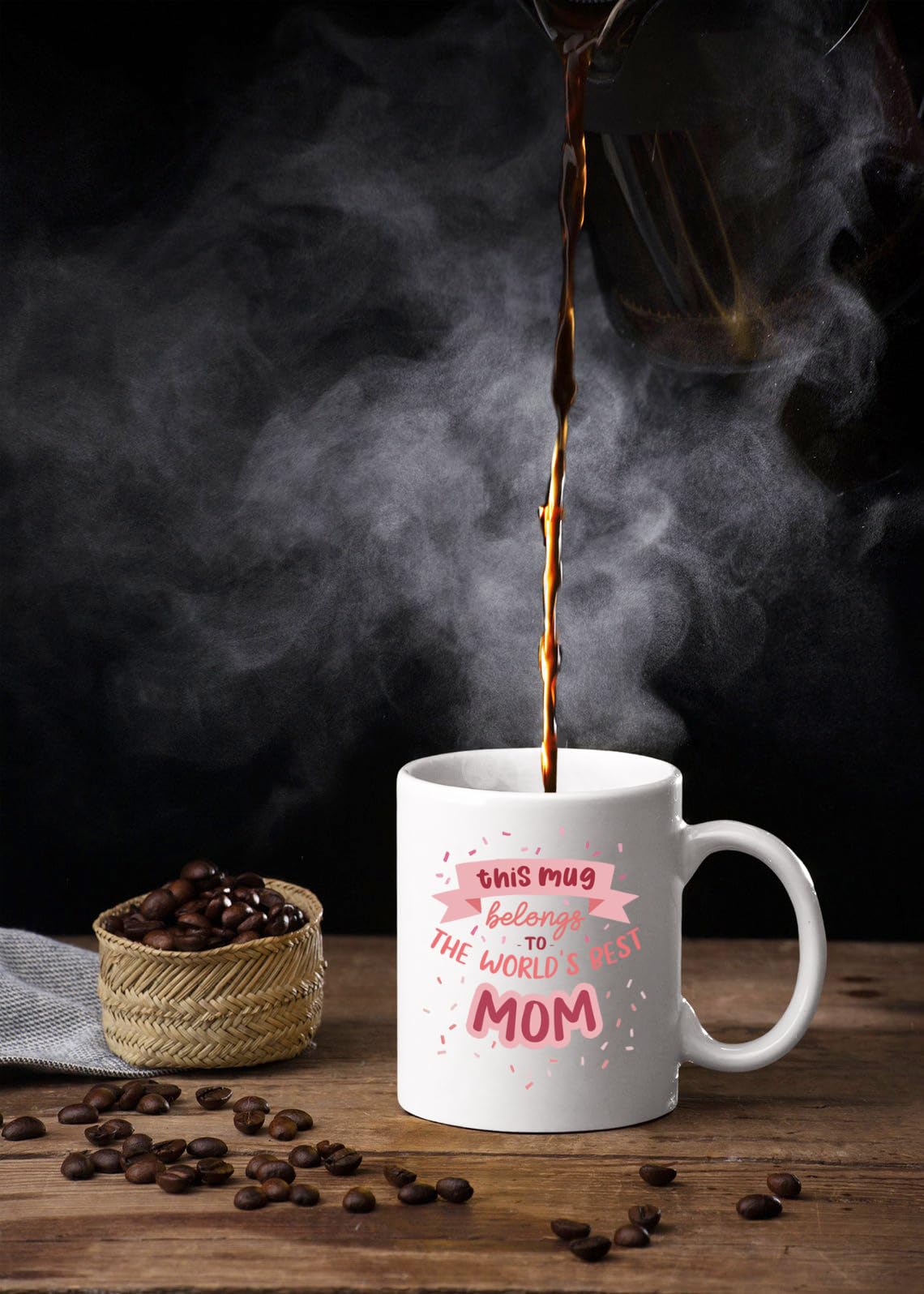 Taza dasfly para Navidad o cumpleaños; regalo significativo para mamá.