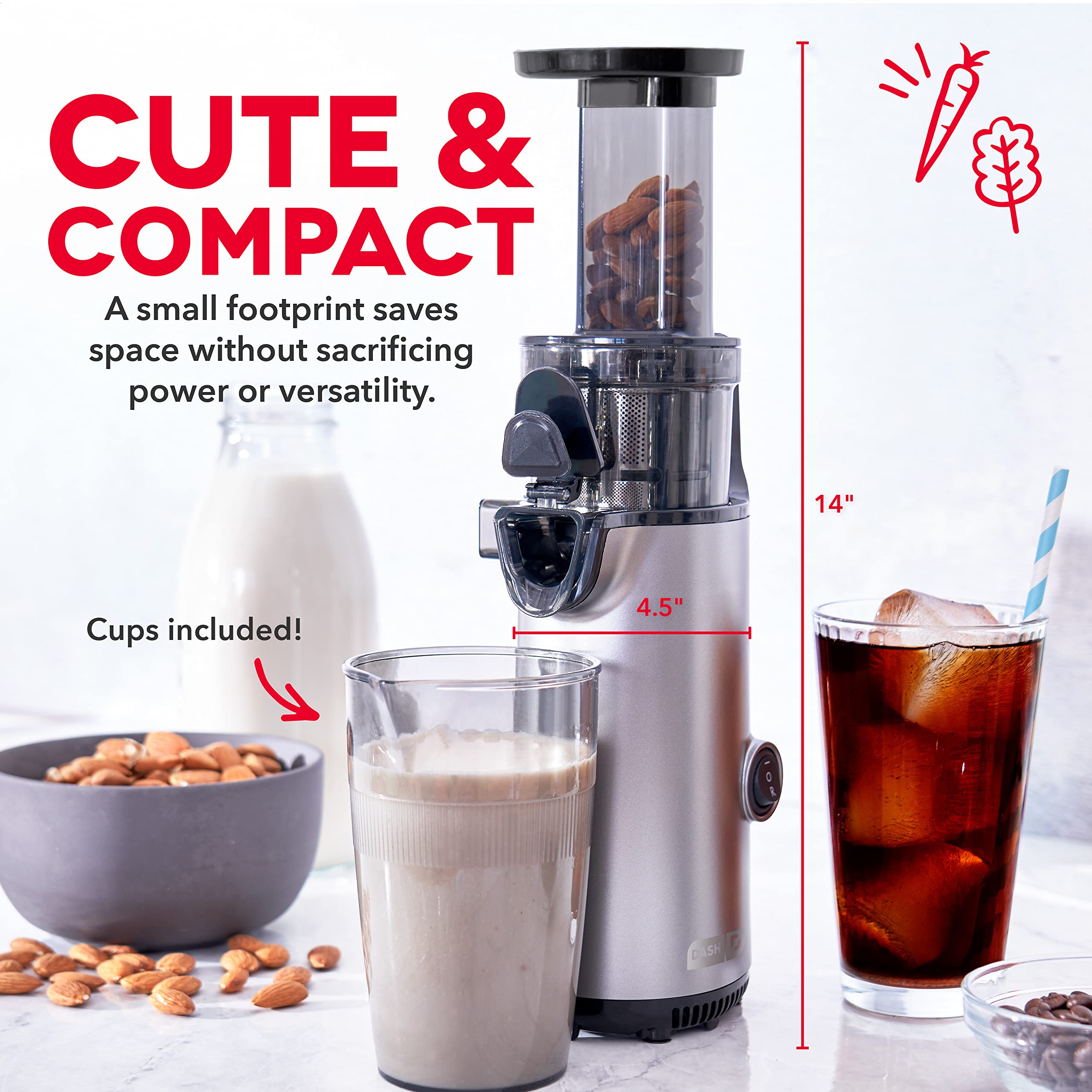Guía de recetas incluida con el DASH Deluxe Compact
