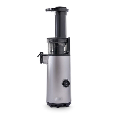 Extractor DASH Deluxe Compact con prensado lento y diseño compacto para cocinas pequeñas