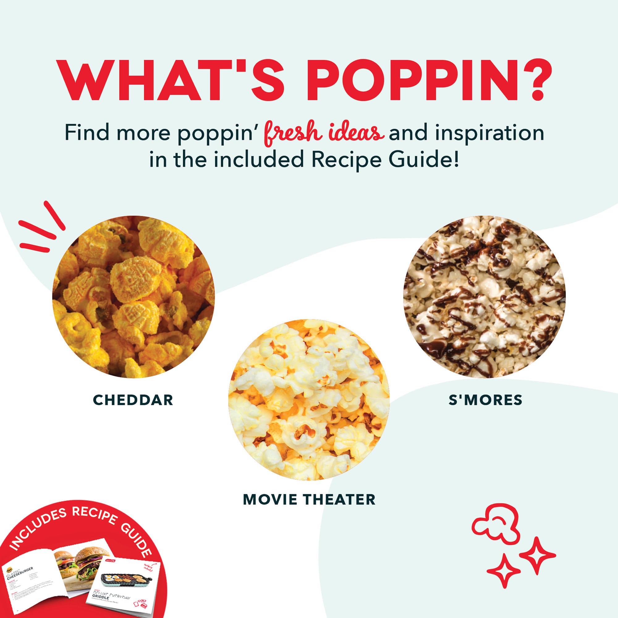Dash Fresh Pop: ideal para reuniones familiares y noches de cine.