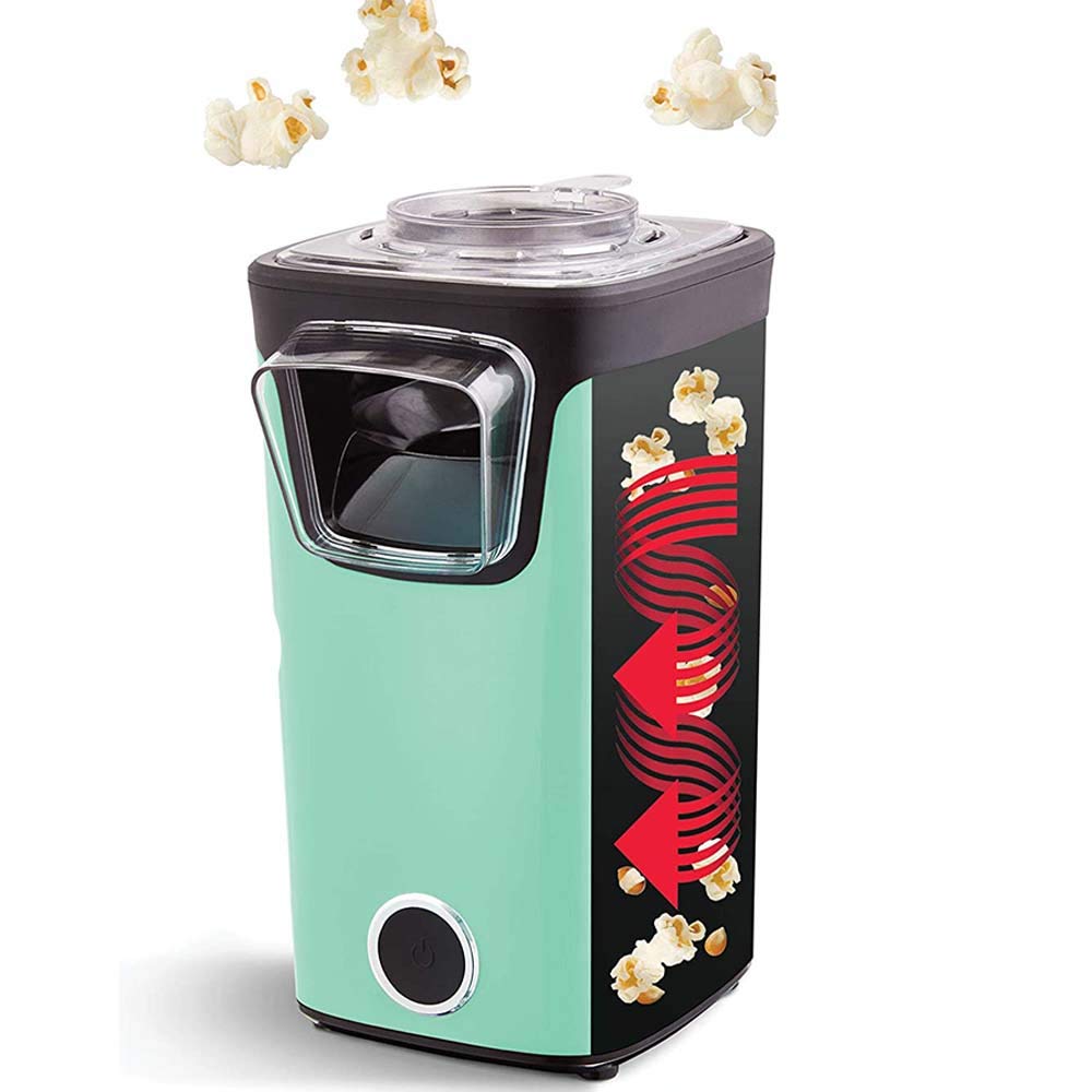 Dash Turbo Pop Popcorn Maker y taza medidora para porciones precisas