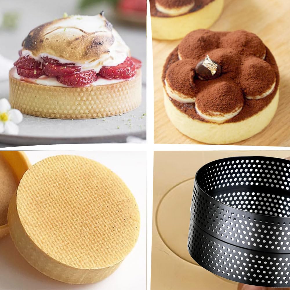 DATANYA juego de 12 anillos para tartas uso diario en repostería