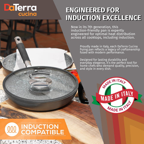 DaTerra Cucina sarten apto para horno e induccion, resultados consistentes.