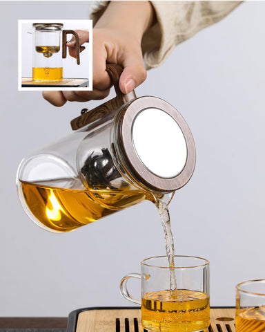 Datohon Enchanti Tea Pot diseño elegante, ideal para cocina o mesa