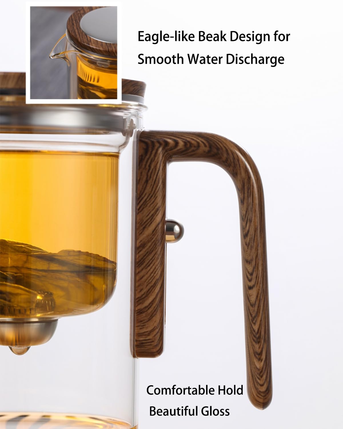 Datohon Enchanti Tea Pot uso versátil en casa u oficina