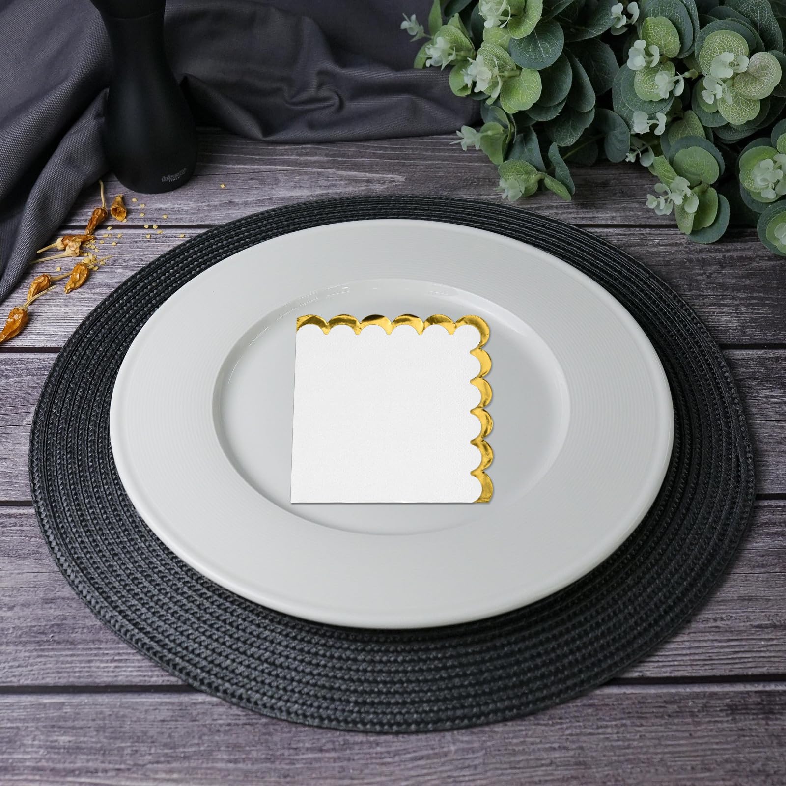 Datyiiha servilletas plegadas 12-5x12-5 cm, suaves y absorbentes