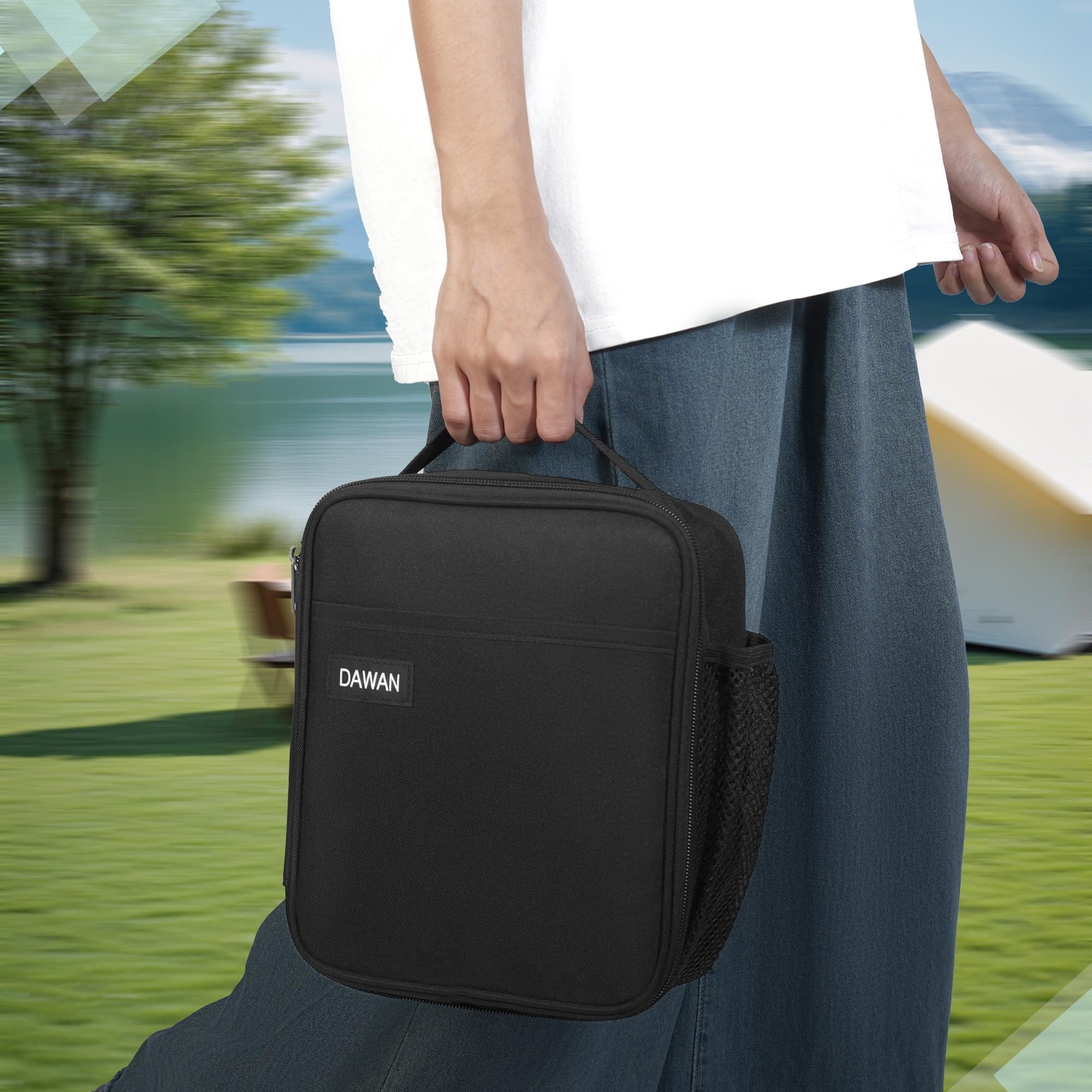 DAWAN bolsa térmica con congelación previa para uso flexible sin accesorios extra.