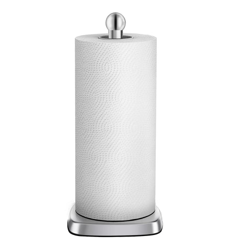 DAWNER SecureGrip porta-papel de acero inoxidable, ideal para cocinas resistentes a la humedad.